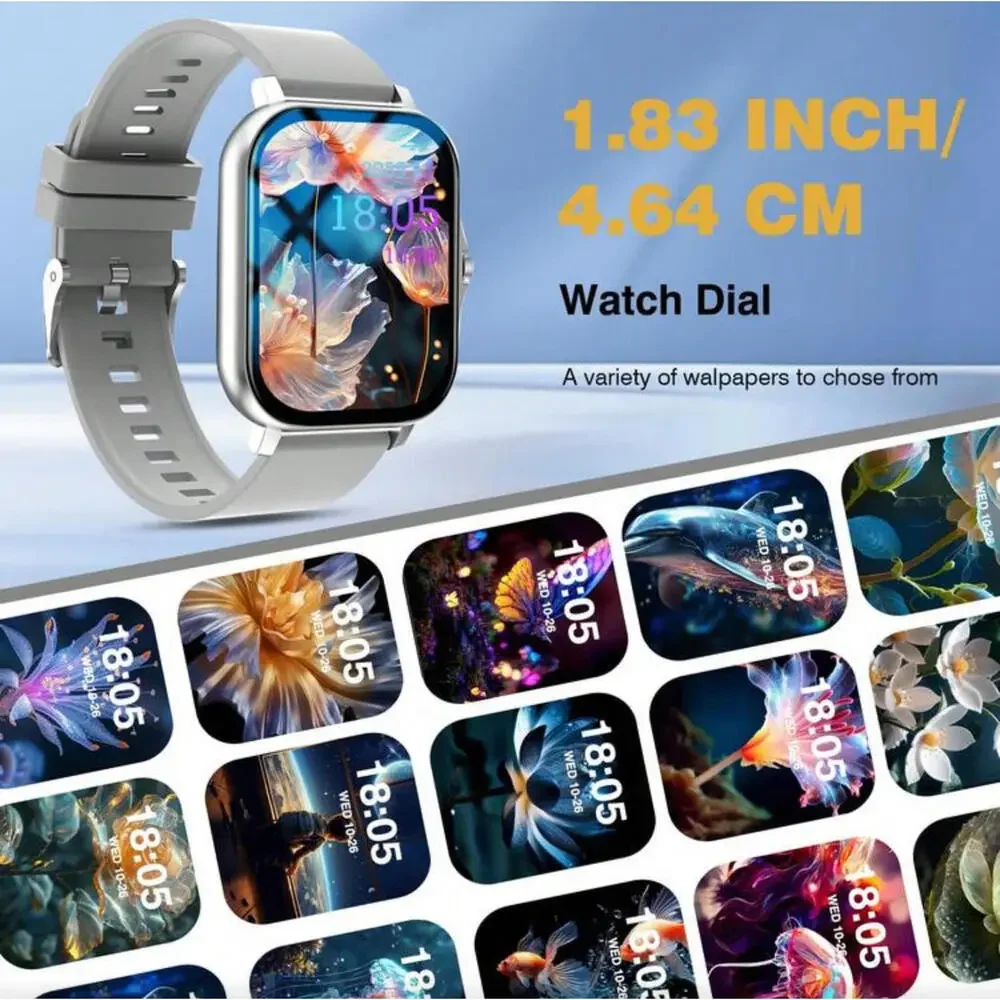 N/A black smartwatch